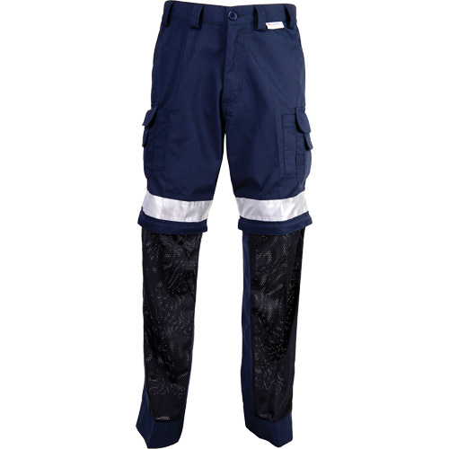 Pantalon haute visibilit&eacute;, Poly-coton, 32, Bleu marin Consource