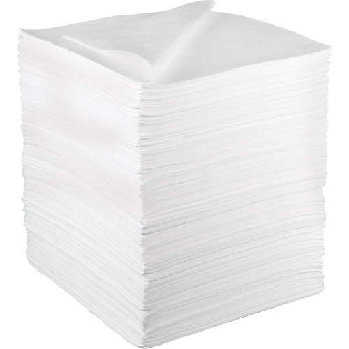Petroleum Sorbent Pad, Oil Only, 19" x 17", 38.7 gal. Absorbancy Consource
