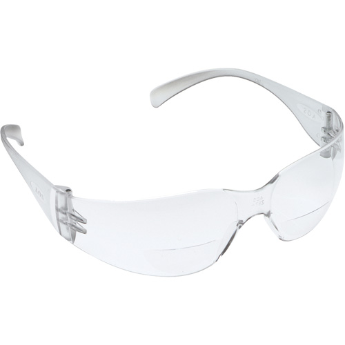Lunettes de s&eacute;curit&eacute; Virtua avec verres de lecture, Antibu&eacute;e, Transparent, Dioptrie 2,5 Consource