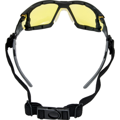 Z2900 Series Safety Glasses with Foam Gasket, Amber Lens, Anti-Scratch, ANSI Z87+/Meets/Exceeds CSA Z94.3 Consource