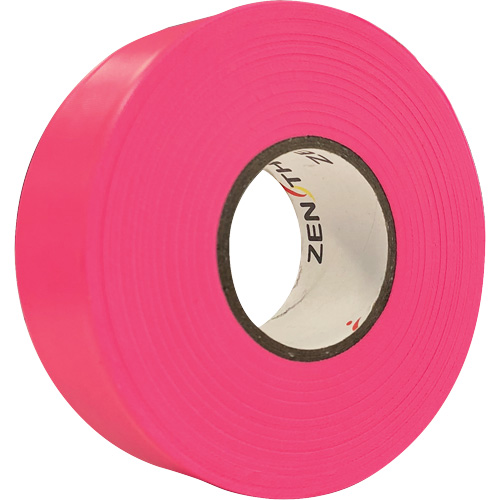 Flagging Tape, 1.1875" W x 164' L, Fluorescent Pink Consource
