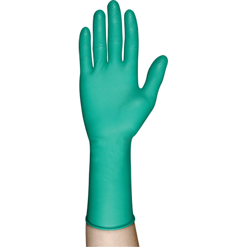 93-287 Series Disposable Gloves, Small, Nitrile, 8.7-mil, Powder-Free, Green Consource