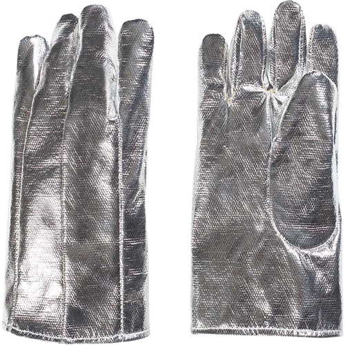 Gants r&eacute;sistants &agrave; la chaleur, Aluminis&eacute;/Kevlar, Taille unique, Prot&egrave;ge jusqu'&agrave; 800° F (426.66° C) Consource