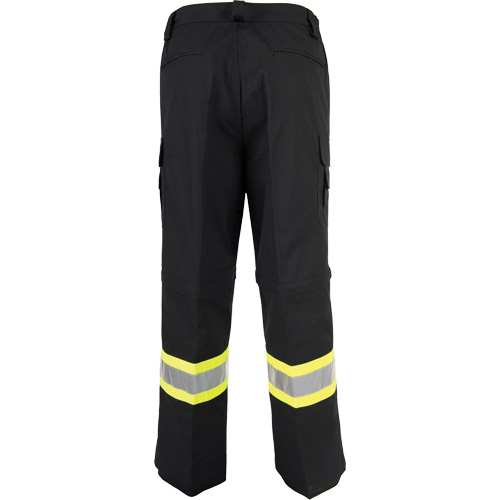 All-Season High Visibility Ventilated Pants, Poly-Cotton, 50, Black Consource