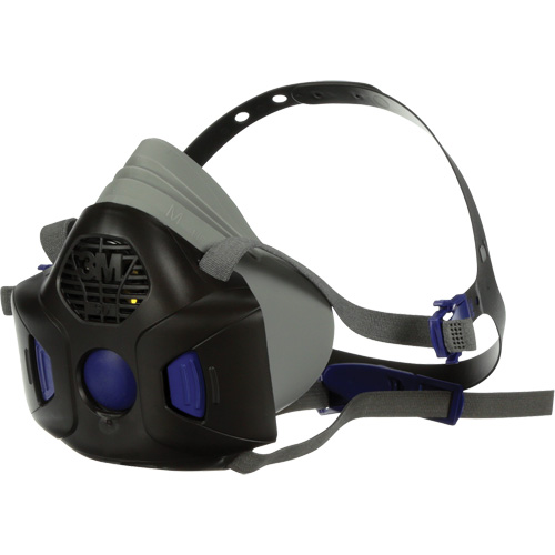 Respirateur r&eacute;utilisable &agrave; demi-masque s&eacute;rie HF-800 Secure Click, Silicone, Moyen Consource
