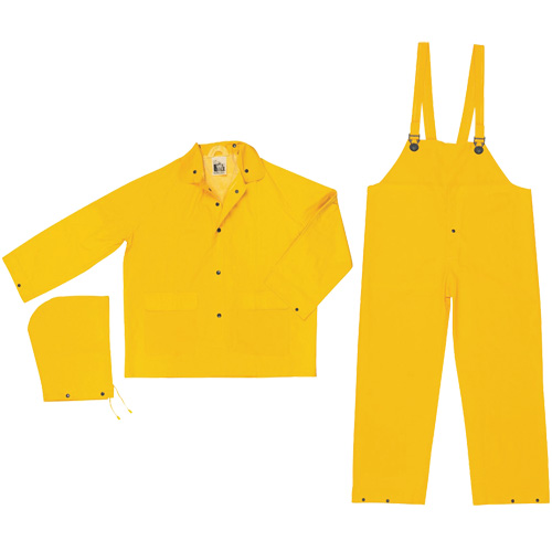 Ensemble imperm&eacute;able de s&eacute;rie classique, Polyester/PVC, T-Grand, Jaune Consource