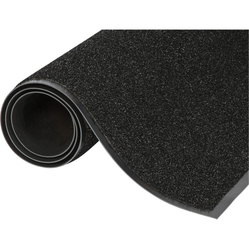 Jasper Entrance Mats, Wiper/Scraper, 2' x 3' x 5/16", Black Consource