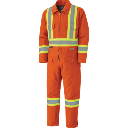 5540A Quilted Coveralls, 2X-Large, Orange Consource