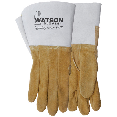 Gants de soudeur Buckweld, Cuir d'&eacute;lan refendu, Taille 8 Consource