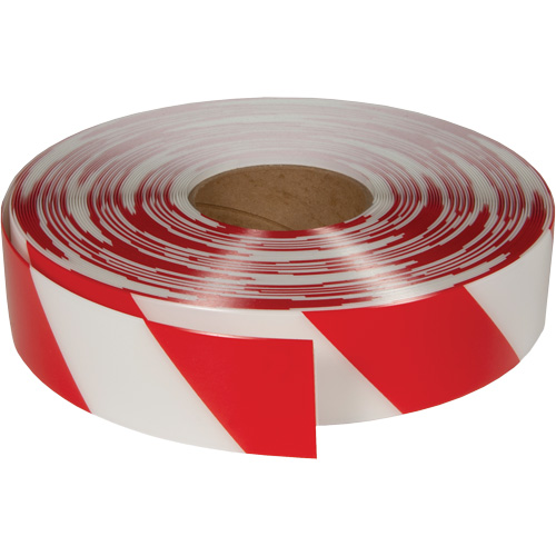 ArmorStripe&reg; Ultra Durable Floor Tape, 2" x 100', PVC, Red and White Consource
