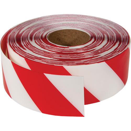 ArmorStripe&reg; Ultra Durable Floor Tape, 3" x 100', PVC, Red and White Consource