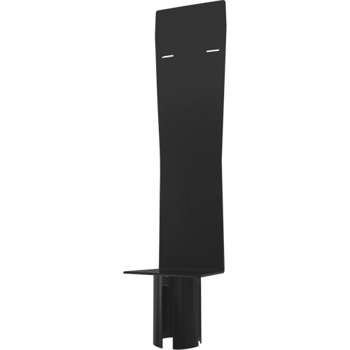 Dispenser Holder for Crowd Control Post, Black Consource