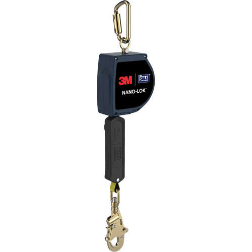 Nano-Lok Extended Length Self Retracting Lifeline, 20', Dyneema&reg;, Swivel Consource