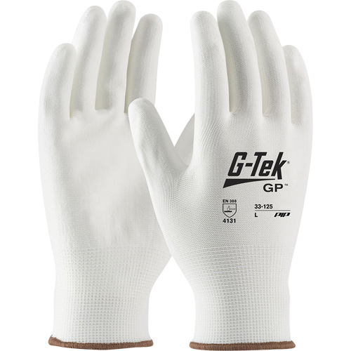 G-Tek&reg; GP Coated Gloves, Small, Polyurethane Coating, 13 Gauge, Nylon Shell Consource