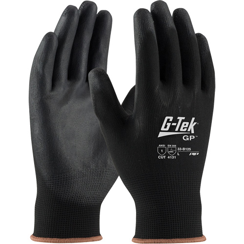 G-Tek&reg; GP Coated Gloves, Small, Polyurethane Coating, 13 Gauge, Nylon Shell Consource