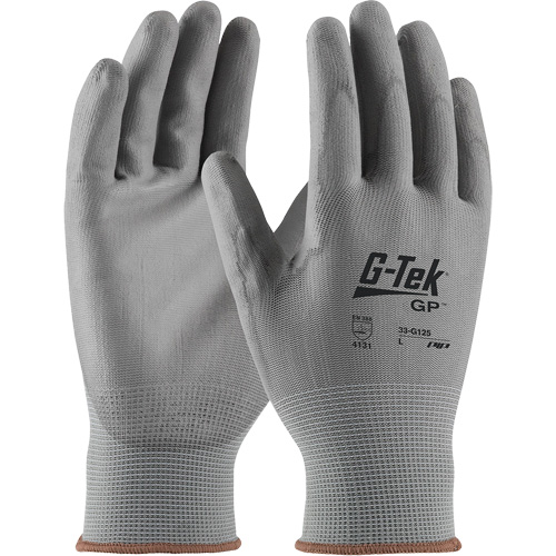 Gants enduits G-Tek GP, 2T-Grand, R&ecirc;vetement Polyur&eacute;thane, Calibre 13, Enveloppe en Nylon Consource