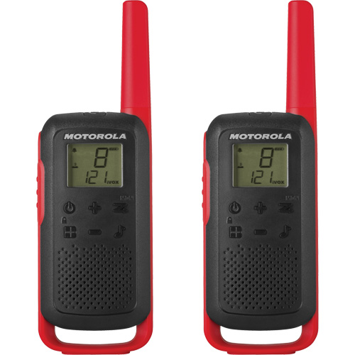 Radios bidirectionnelles Talkabout, Bande FRS, 22 canaux, Port&eacute;e 32 km Consource