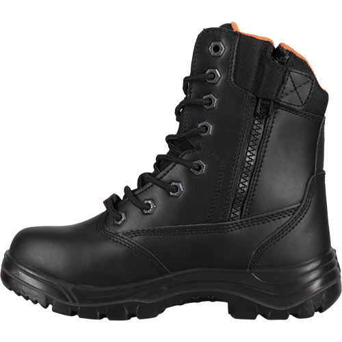 Bottes de s&eacute;curit&eacute;, Cuir, Embout Acier, Taille 6, Imperm&eacute;able Consource