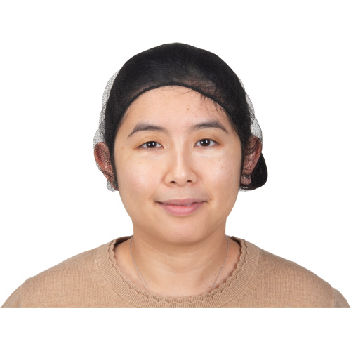 Hair Nets, Nylon, 21", Brown Consource