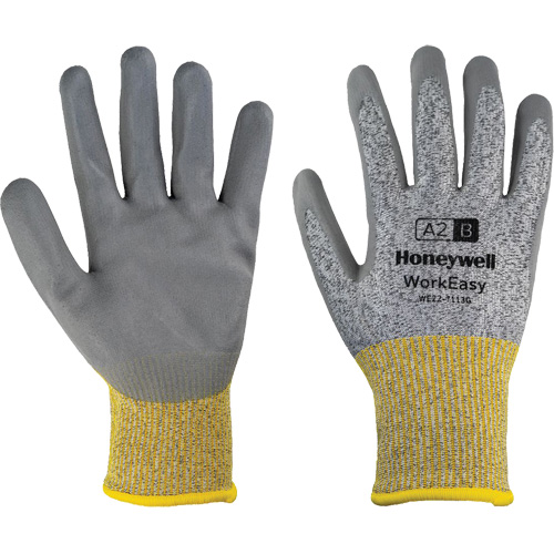 Gants de protection contre les coupures WorkEasy, Taille 6/T-petit, Calibre 13, Rev&ecirc;tement Polyur&eacute;thane, Enveloppe en PEHP/Fibre de verre, ASTM ANSI niveau A2/EN 388 niveau B Consource