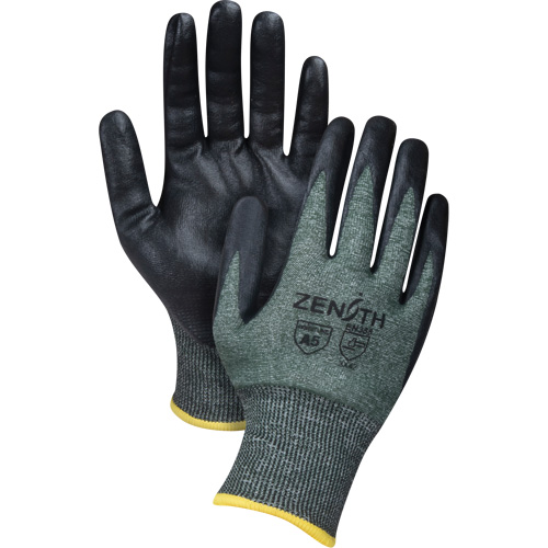 Gants l&eacute;gers et haute dext&eacute;rit&eacute; r&eacute;sistants &agrave; la coupe, Taille T-Grand, Calibre 18, Rev&ecirc;tement Mousse de nitrile, Enveloppe en Nylon/PEHP/Spandex, ASTM ANSI niveau A5 Consource