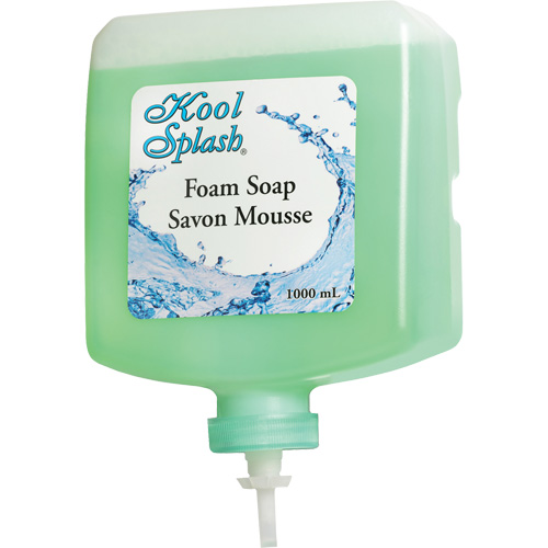 Savon apaisant &agrave; l'alo&egrave;s Kool Splash, Mousse, 1000 ml, Parfum&eacute; Consource