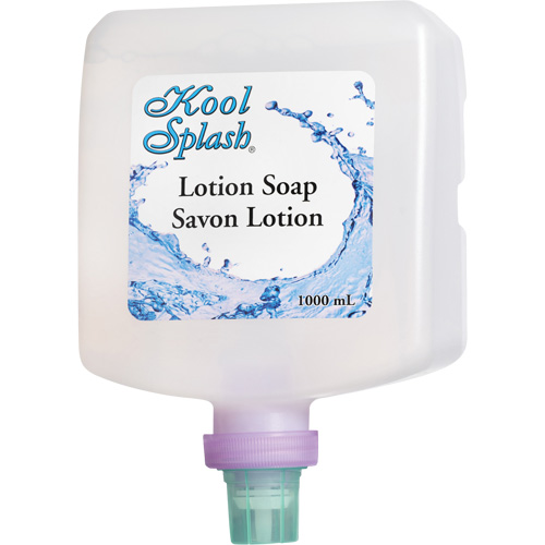 Savon moussant Clearly Lotion Kool Splash, Cr&egrave;me, 1000 ml, Sans parfum Consource