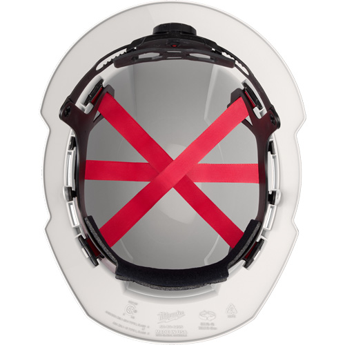 Casque de s&eacute;curit&eacute; &agrave; bord complet, R&eacute;pond aux normes CSA type 1, Suspension Rochet, Ventil&eacute; Consource