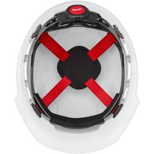 Casque de s&eacute;curit&eacute; &agrave; bordure avant, R&eacute;pond aux normes CSA type 1, Suspension Rochet, Ventil&eacute; Consource