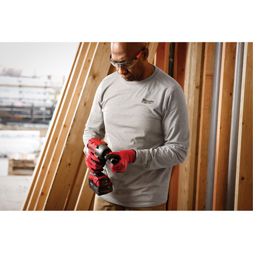 T-shirt de travail hybride, Hommes, Petit, Gris Consource
