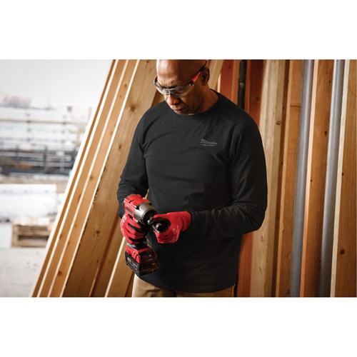 T-shirt de travail hybride, Hommes, Petit, Noir Consource