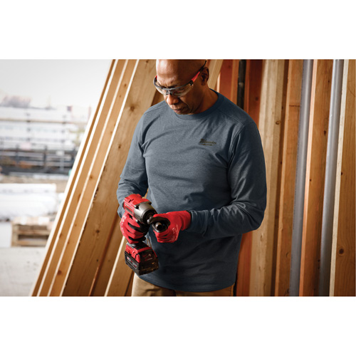 Hybrid Work Tee Shirt, Men's, Small, Blue Consource