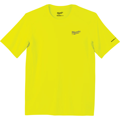 Workskin Lightweight High Visibility Shirt, Men's, Small, Yellow Consource