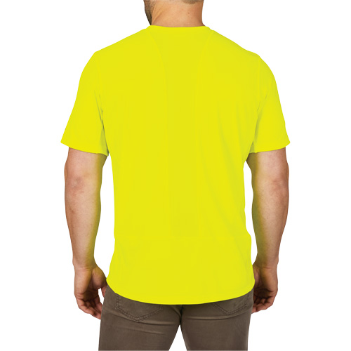 Workskin Lightweight High Visibility Shirt, Men's, Small, Yellow Consource
