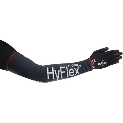 HyFlex&reg; Narrow High Cut Compression Sleeve, 18", Kevlar&reg;/Polyamide/Spandex/Stainless Steel, Blue Consource
