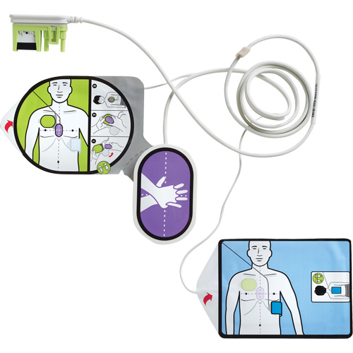 CPR Uni-Padz Adult & Pediatric Electrodes, Zoll AED 3 For, Class 4 Consource