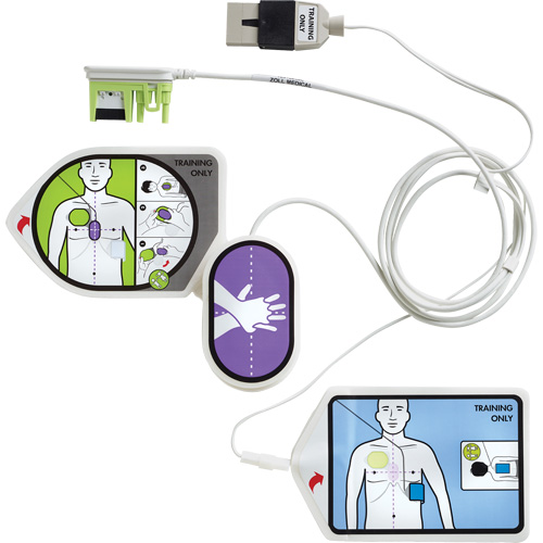 CPR Uni-Padz Training & Demonstration Kit, Zoll AED 3 For, Non-Medical Consource