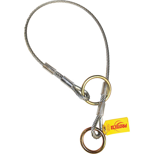 Adaptateur pour c&acirc;ble &agrave; deux anneaux, Fixation universelle, Usage Temporaire Consource