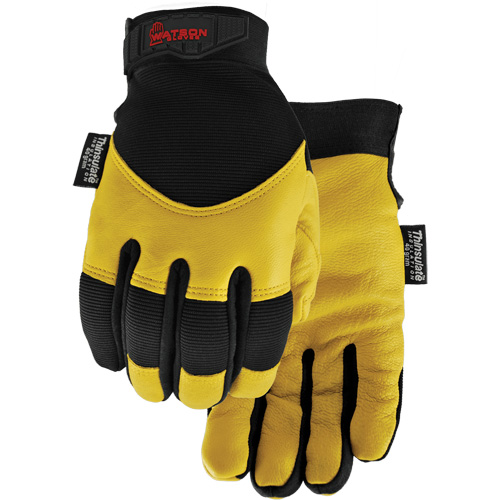 9005W Flextime Winter Gloves, Large, Grain Goatskin Palm, Thinsulate Inner Lining Consource
