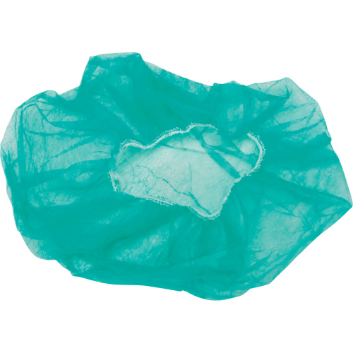 Bouffant Caps, Polypropylene, 21", Green Consource