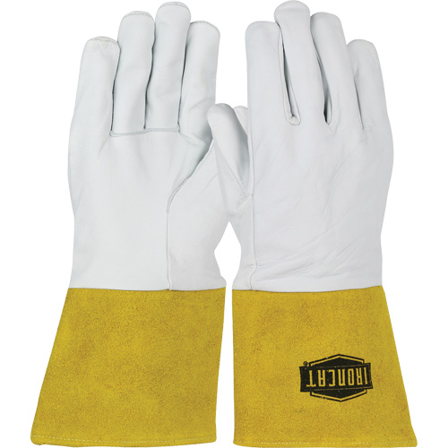 Ironcat&reg; Premium Leather TIG Glove, Grain Kidskin, Size Small Consource