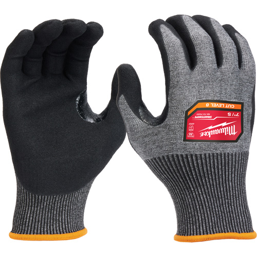 Gants enduits par trempage &agrave; dext&eacute;rit&eacute; &eacute;lev&eacute;e, Taille Petit, Calibre 18, Rev&ecirc;tement Nitrile, Enveloppe en Nylon/Poly&eacute;thyl&egrave;ne/Tungst&egrave;ne, ASTM ANSI niveau A8/EN 388 niveau F Consource