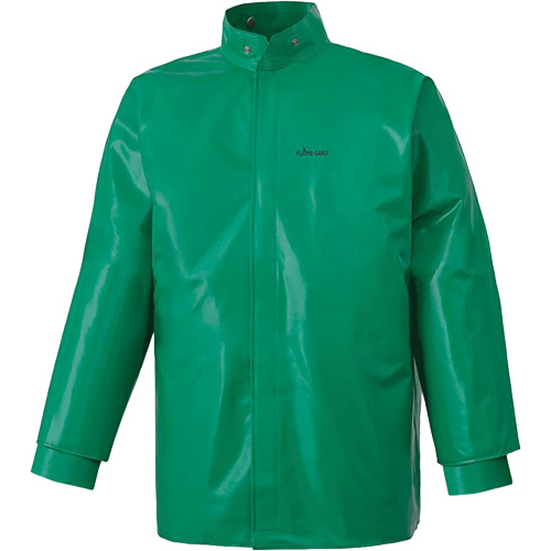 J43 380 CA-43&reg; FR Chemical- & Acid-Resistant Jacket, Small, Green Consource