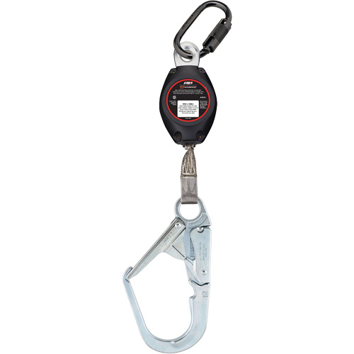 Dynamic Large Snap Hook Self-Retracting Lifeline, 7', Polyester, Swivel Consource