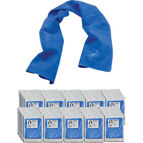 Chill-Its 6602 Evaporative Cooling Towel, Blue Consource