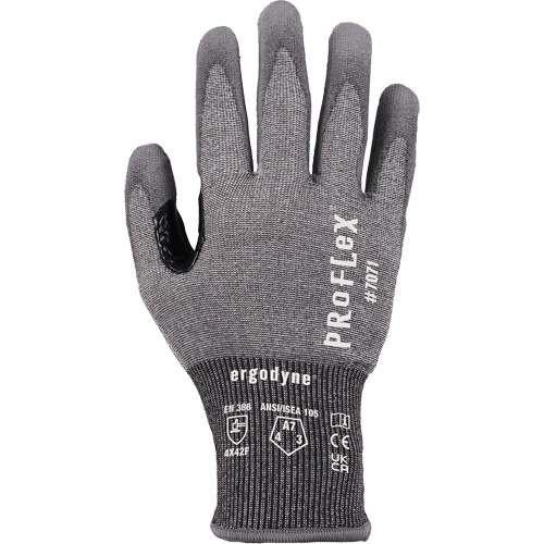 Gants enduit de PU r&eacute;sistant &agrave; la coupe ProFlex 7071, Taille Petit, Calibre 18, Rev&ecirc;tement Polyur&eacute;thane, Enveloppe en PEHP/Tungst&egrave;ne, ASTM ANSI niveau A7/EN 388 niveau F Consource
