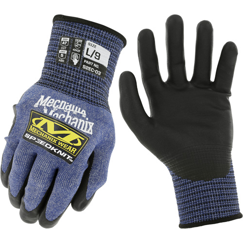 Gants r&eacute;sistants aux coupures SpeeKnit S2EC03, Taille Petit/7, Calibre 18, Rev&ecirc;tement Ur&eacute;thane, Enveloppe en PEHP/Tungst&egrave;ne, ASTM ANSI niveau A7/EN 388 niveau F Consource