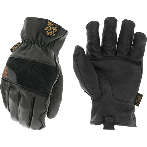 Gants de travail pour conducteur, 10, Paume en Cuir fleur de ch&egrave;vre Consource