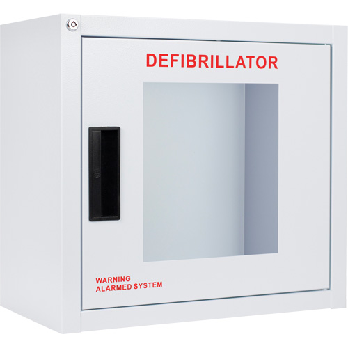 Standard Large AED Cabinet with Alarm, Zoll AED Plus&reg;/Zoll AED 3/Cardio-Science/Physio-Control For, Non-Medical Consource