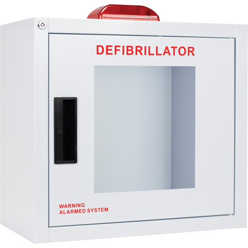 Standard Large AED Cabinet with Alarm & Strobe, Zoll AED Plus&reg;/Zoll AED 3/Cardio-Science/Physio-Control For, Non-Medical Consource